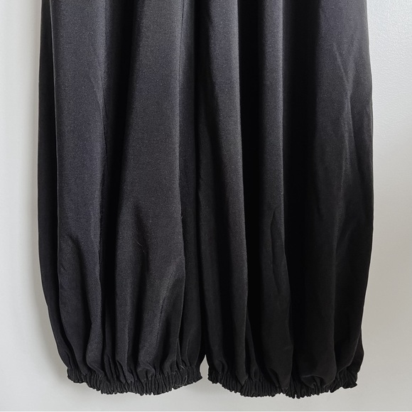 Norma Kamali Women’s Slip Jog Jumpsuit in Black Large - Picture 6 of 11